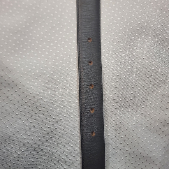 Vintage Pierre Cardin Gray Belt.1st hole at 28.5".Last hole at 32" - Picture 5 of 6